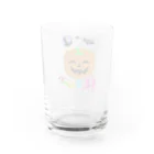 mimieden (みみえでん)のハロウィンカボチャお化け Water Glass :back