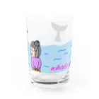 ZAZY official shopのホエールウォッチングタイム Water Glass :back