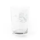 Kumibarcalow_のおりぼんフィッシュと街 Water Glass :back