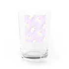 ガールズルームのショートケーキとショーコちゃん Water Glass :back