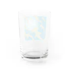 Blue Ocean Artのハンマーヘッド Water Glass :back