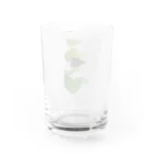 はっぴこの黒いベタ Water Glass :back