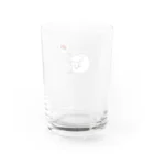 はみまるタウンのあなたの帰りを待つ犬 Water Glass :back