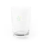 ももろ のひまわりとリス Water Glass :back