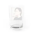 junointer ブランド ロゴ入りのsing Water Glass :back