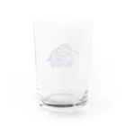 ぺぇねもんショップのクレヨン トリケラトプスくん Water Glass :back