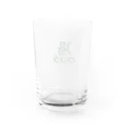 かしまし商店街のウロコ湯公式グッズ Water Glass :back