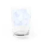 photo-kiokuのあじさい１ Water Glass :back