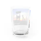 photo-kiokuの湘南夕景 Water Glass :back