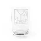 Thunderのショートカクテル Water Glass :back