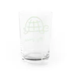 PaP➡︎Poco.a.Pocoの亀ちゃん Water Glass :back