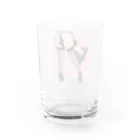 うの UNOのピンナップガール うの（カラー） Water Glass :back