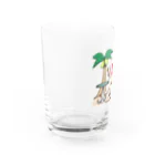 ユウザキのグッズのやつ。のリゾートユウザキグラス Water Glass :back