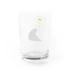 イニミニ×マートのクマさんに注意 Water Glass :back