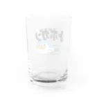 からももさんのお店のトボガンペンギン Water Glass :back