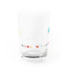 mekeさんのサマーインコ（ヒメコンゴウ） Water Glass :back