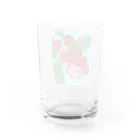 やつはし農園のパー子ともち太、また寝てる Water Glass :back