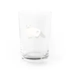 小鳥と映画館のタヌキじゃ無いよ。ネコです。 Water Glass :back