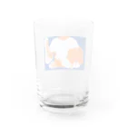 マキコエビナのランチュウ Water Glass :back