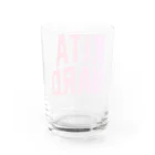 JIMOTOE Wear Local Japanの北区 KITA WARD Water Glass :back