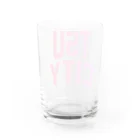 JIMOTOE Wear Local Japanの津市 TSU CITY Water Glass :back