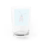 illust.nulのベニモンマダラ Water Glass :back