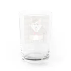 みそっこのジェントルコーギー Water Glass :back