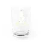 マルのスイング遊具とボク Water Glass :back