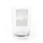 caz_sayouの夕焼け Water Glass :back