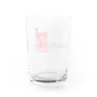 hopeless girlのとまとじゅーすのうぉっか Water Glass :back