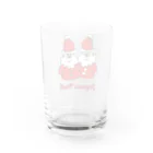 Thank you for your timeのサンタサンタ Water Glass :back