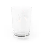 ねこのもふさんのねこのもふさん　抱っこ中 Water Glass :back