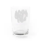 でおきしりぼ子の実験室の進撃の秋茄子🍆 Water Glass :back