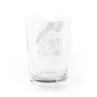 四畳半レコードの【期間限定】イノウエノリコ氏デザイン「無名のロックフェス」グッズ Water Glass :back