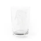 真奈美のアマビエ Water Glass :back