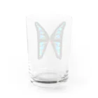 ニムニムのお部屋のちょうちょ Water Glass :back