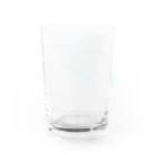 PoooompadoooourのGUPPY(青) Water Glass :back