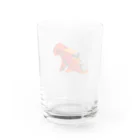 PoooompadoooourのGUPPY(ジャーマンフルレッド) Water Glass :back