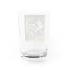 柘榴灯の不思議の森のコラージュ Water Glass :back