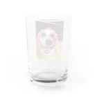   はりねずみのしろっぷのお店のスマイルひな Water Glass :back