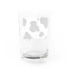 白井 ゆきのうしさん(ホワイト専用) Water Glass :back