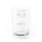 #000000の台湾風架空商店和樂堂 Water Glass :back