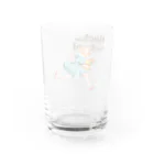 マツダヤスヨのイラストのBack To School A Water Glass :back