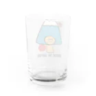 malibu and fancyのmalibu 生まれはハワイ。 Water Glass :back