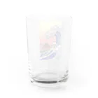 TK-proのTK-pro（運気上昇まねきネコ） Water Glass :back