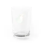 コザクラインコSHOP (kotorigoto/Lovebirdlove)のGyoeeeeeコザクラインコ Water Glass :back