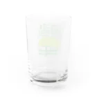 犬吠え商店の抹茶 Water Glass :back