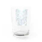 村カルキのＢＬＵＥ Water Glass :back