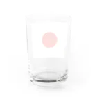 123のジャパん Water Glass :back