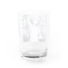 村カルキのWHITE Water Glass :back